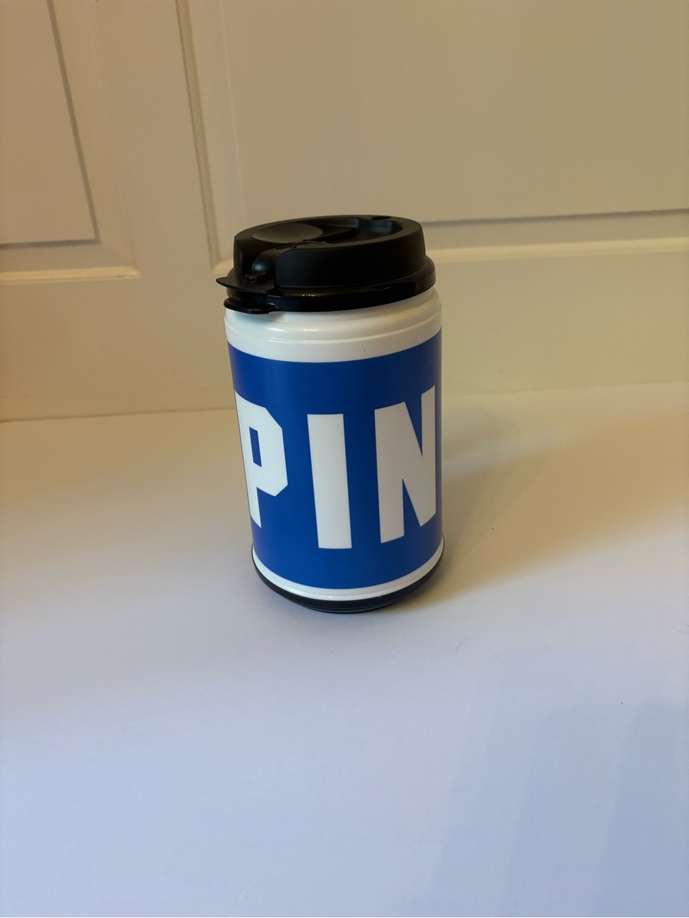 Victoria’s Secret Pink 24 Oz Chug Mug Blue White Black New VS Large OS